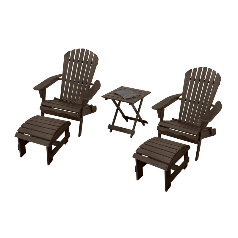 rosecliff heights adelaida solid wood folding adirondack